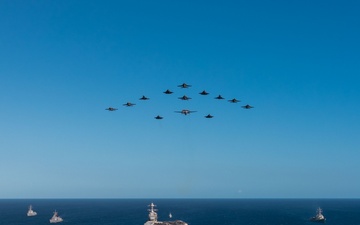 Neptune Strike 25-2 Air and Sea Formation