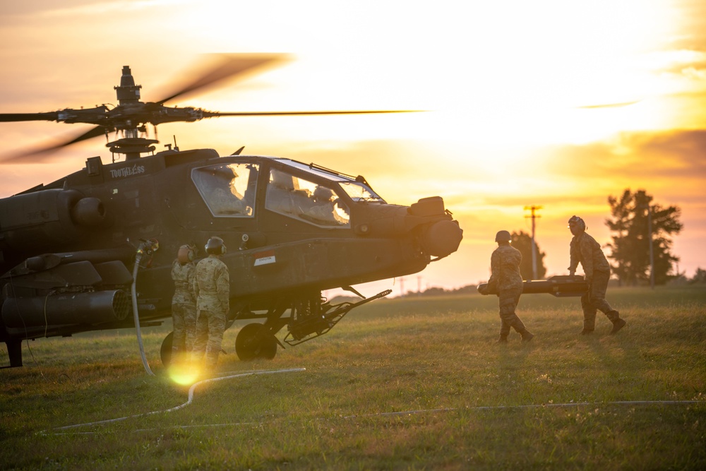 Gas N' Go: 6-6 CAV Conducts Refueling Operations