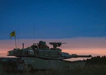 1-145th Armor Regiment Conducts M1A1 Abrams Live Fire Training at Camp Ripley