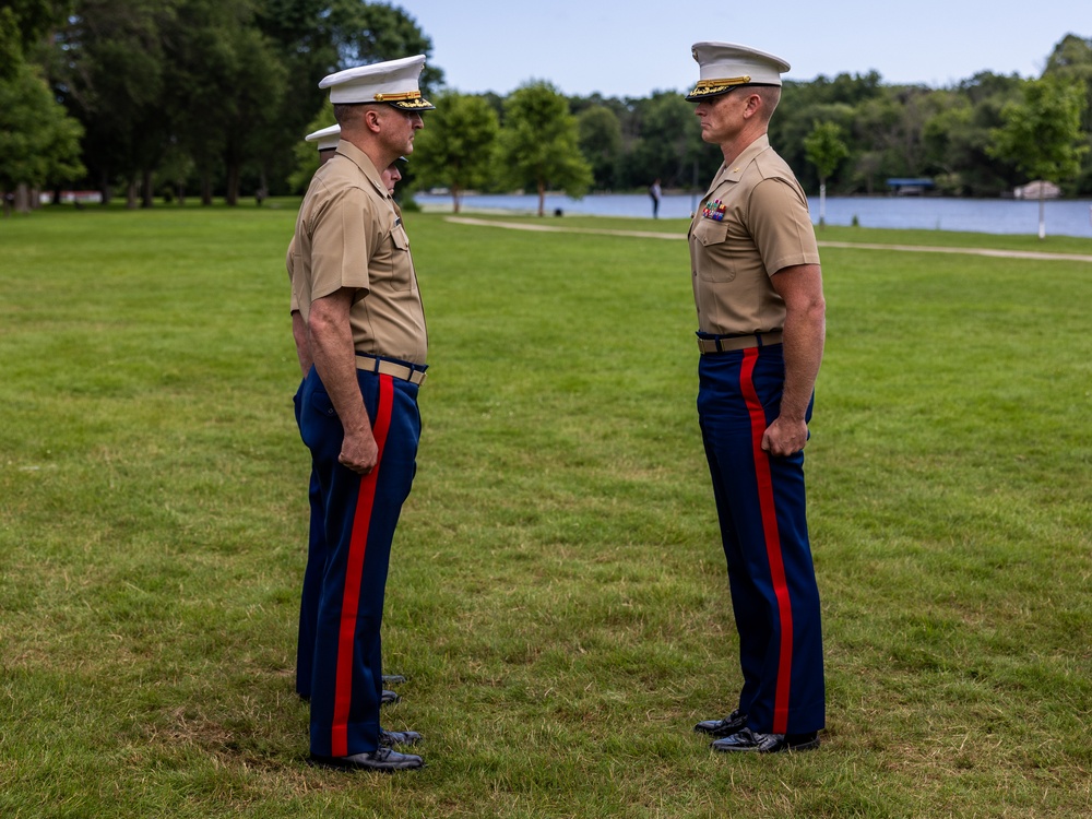 Recruiting Station Milwaukee Change of Command Ceremony