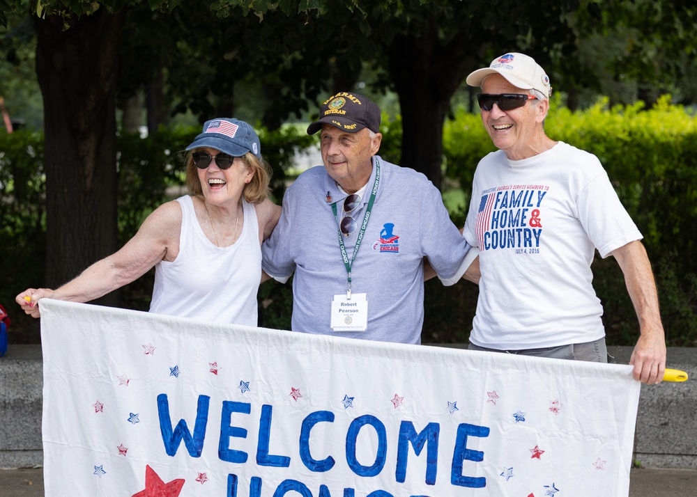 Honor Flight Chicago visits Washington