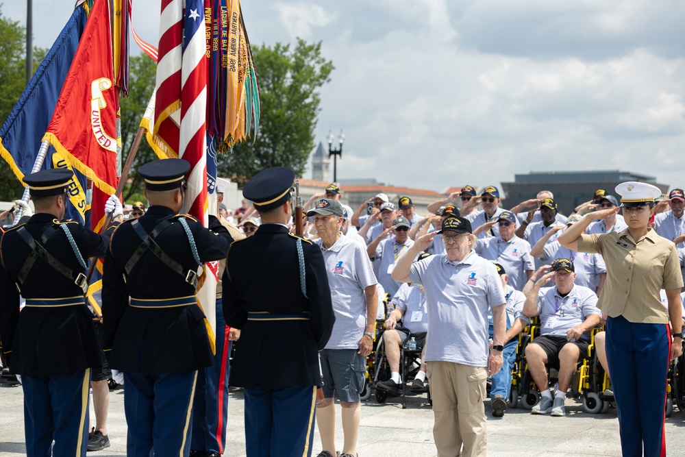 Honor Flight Chicago visits Washington