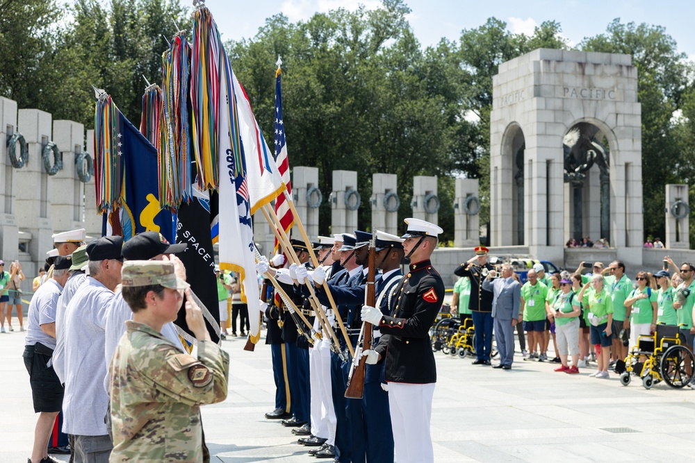 Honor Flight Chicago visits Washington