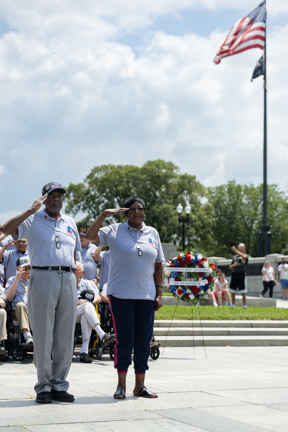 Honor Flight Chicago visits Washington