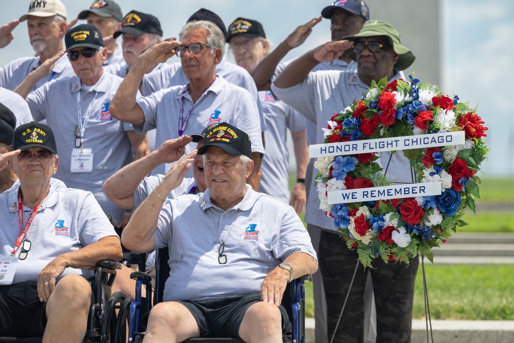 Honor Flight Chicago visits Washington