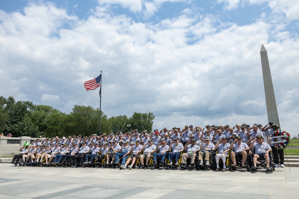 Honor Flight Chicago visits Washington