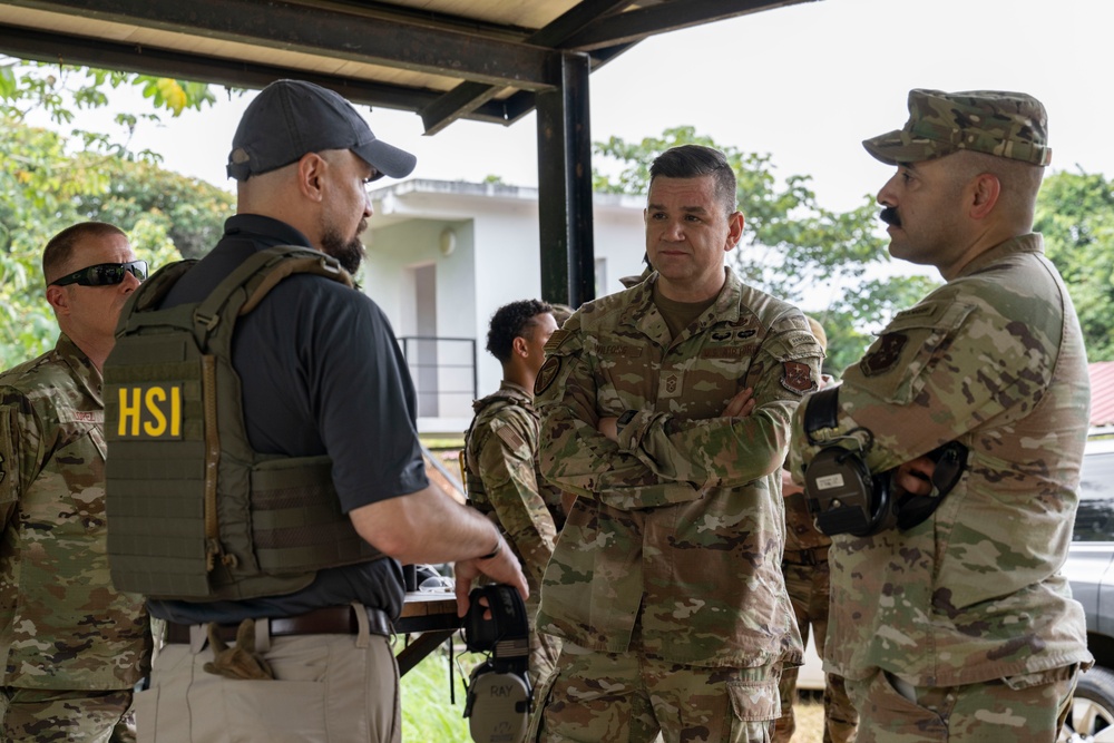 Air Forces Southern command chief visits service members in Panama