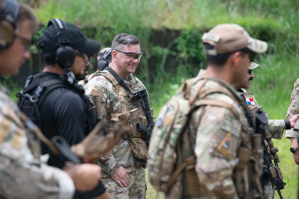 Air Forces Southern command chief visits service members in Panama