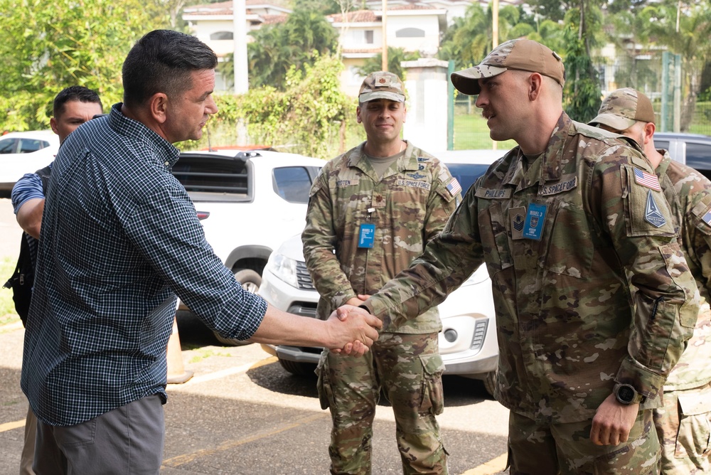 Air Forces Southern command chief visits service members in Panama