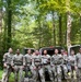 US Army EOD technicians pay tribute to airborne pioneers during Currahee Mountain run