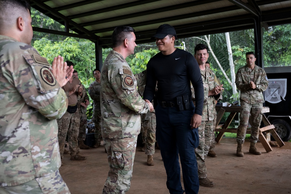 Air Forces Southern command chief visits service members in Panama