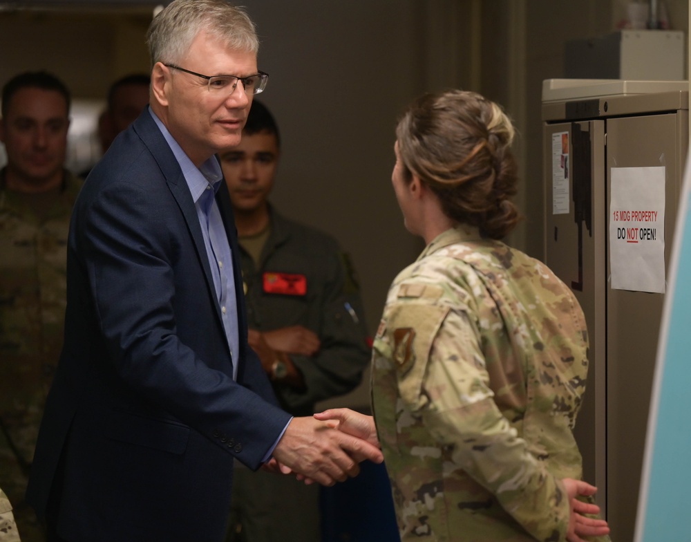 SECAF kicks off Indo-Pacific visit at JBPHH