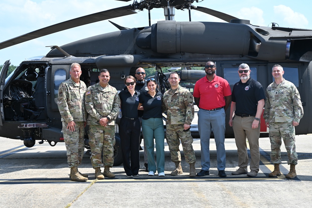 D.C. Army National Guard Hosts DC HSEMA for UH-60 Medevac Demonstration and Emergency Preparedness Briefing