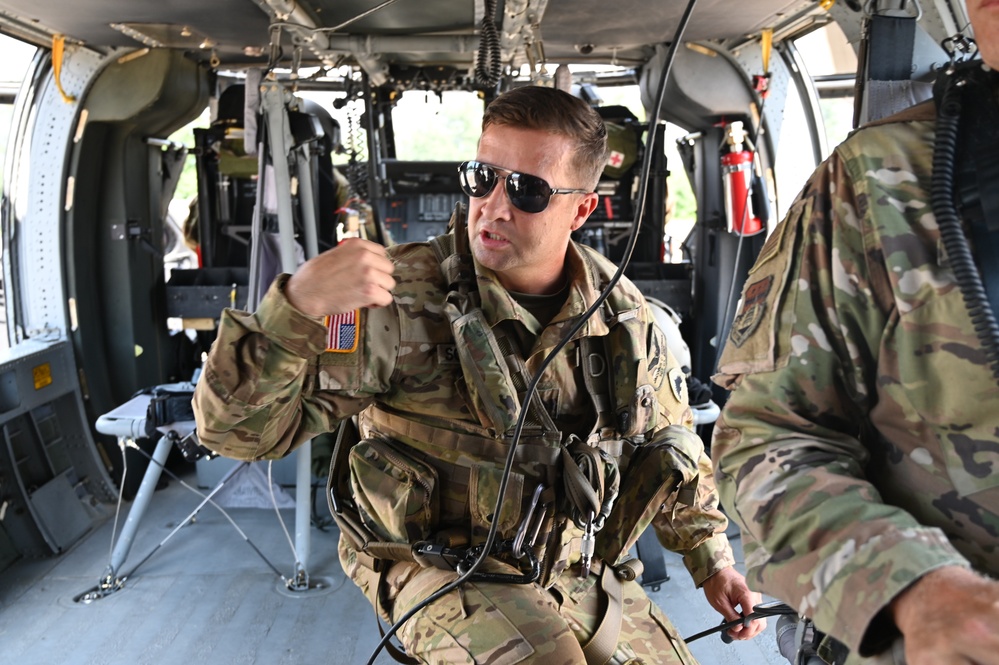 D.C. Army National Guard Hosts DC HSEMA for UH-60 Medevac Demonstration and Emergency Preparedness Briefing