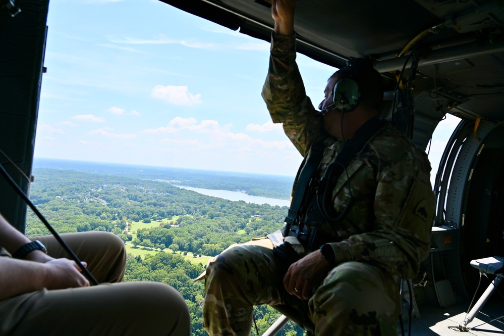 D.C. Army National Guard Hosts DC HSEMA for UH-60 Medevac Demonstration and Emergency Preparedness Briefing