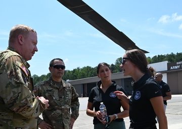 D.C. Army National Guard Hosts DC HSEMA for UH-60 Medevac Demonstration and Emergency Preparedness Briefing
