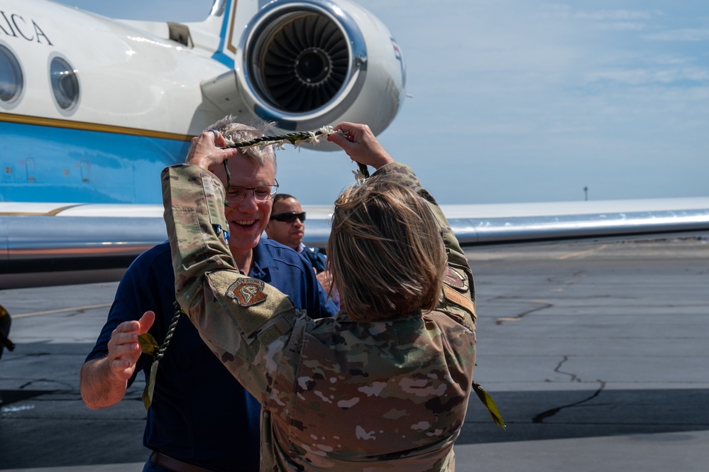 SECAF kicks off Indo-Pacific visit at JBPHH