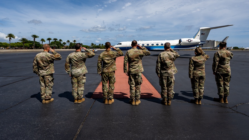 SECAF kicks off Indo-Pacific visit at JBPHH