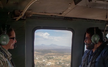Deputy Assistant of Defense for Western Hemisphere Affairs visits southern border near Nogales, Arizona