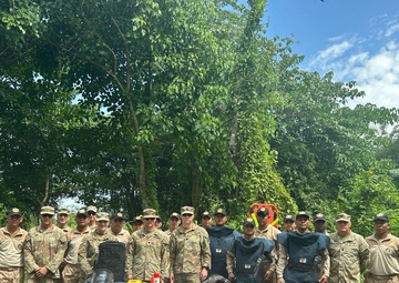 South Carolina National Guard collaborate with Colombian Engineers