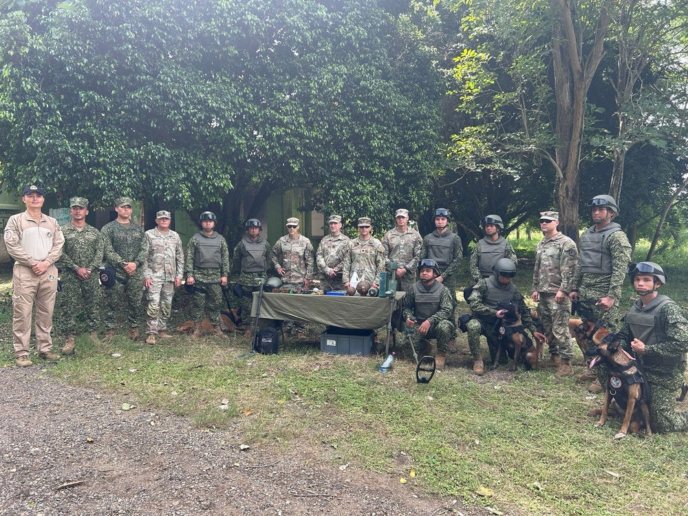 South Carolina National Guard collaborate with Colombian Engineers
