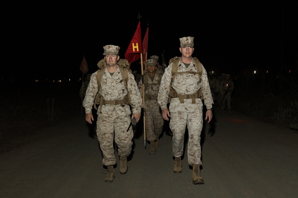 Hotel Company Eagle, Globe, and Anchor Ceremony