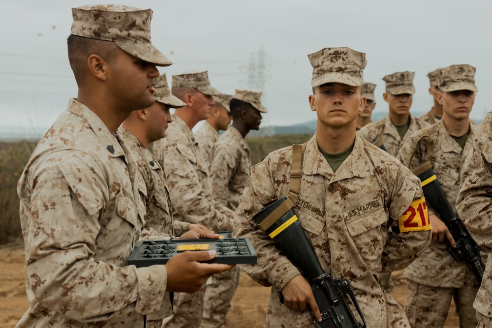 Hotel Company Eagle, Globe, and Anchor Ceremony