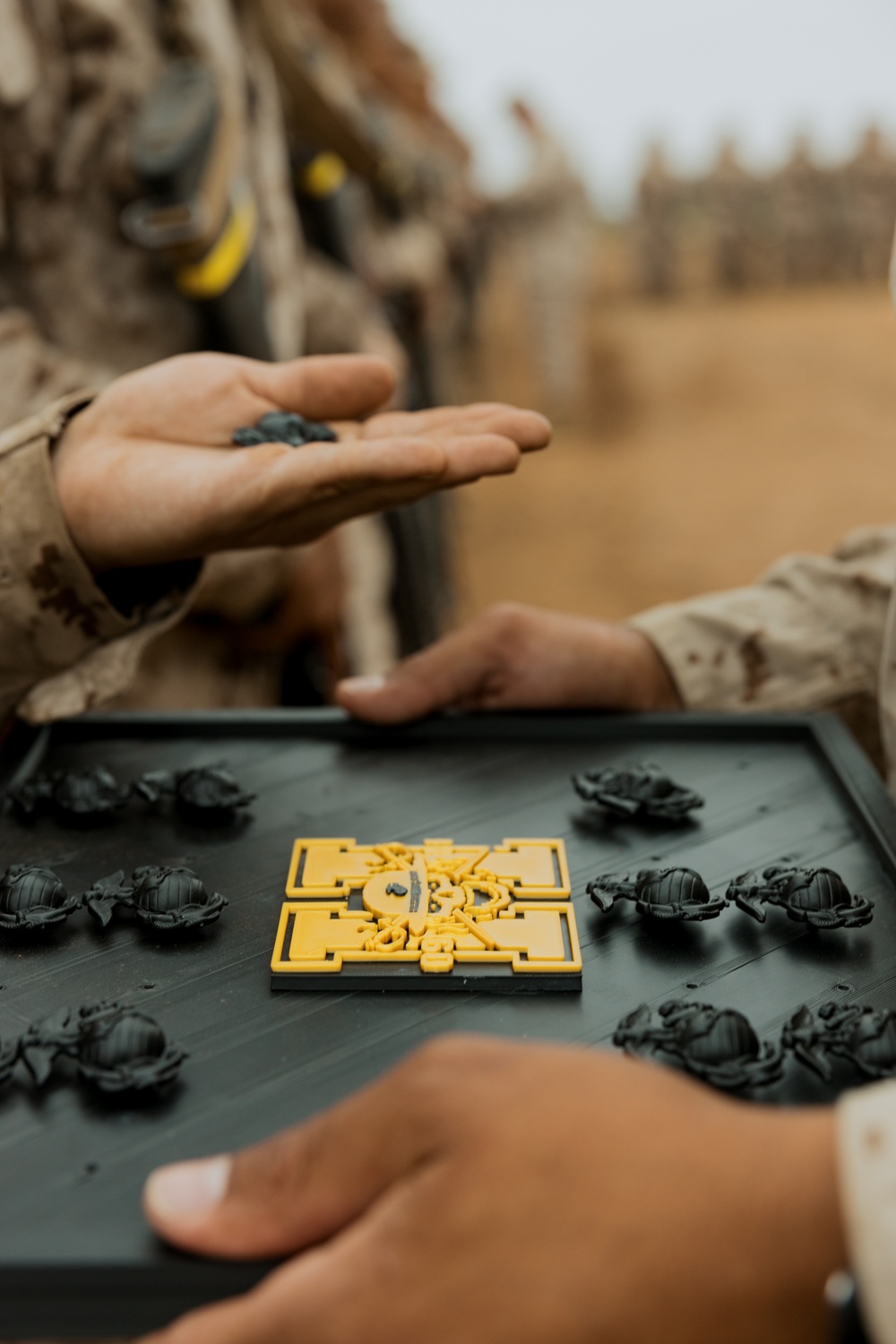 Hotel Company Eagle, Globe, and Anchor Ceremony