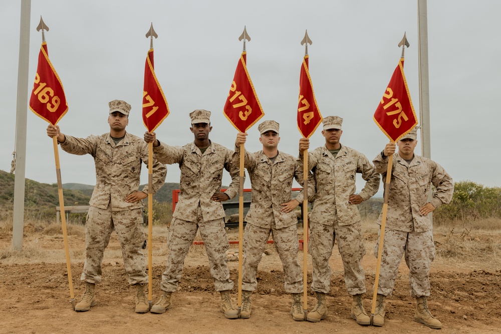 Hotel Company Eagle, Globe, and Anchor Ceremony