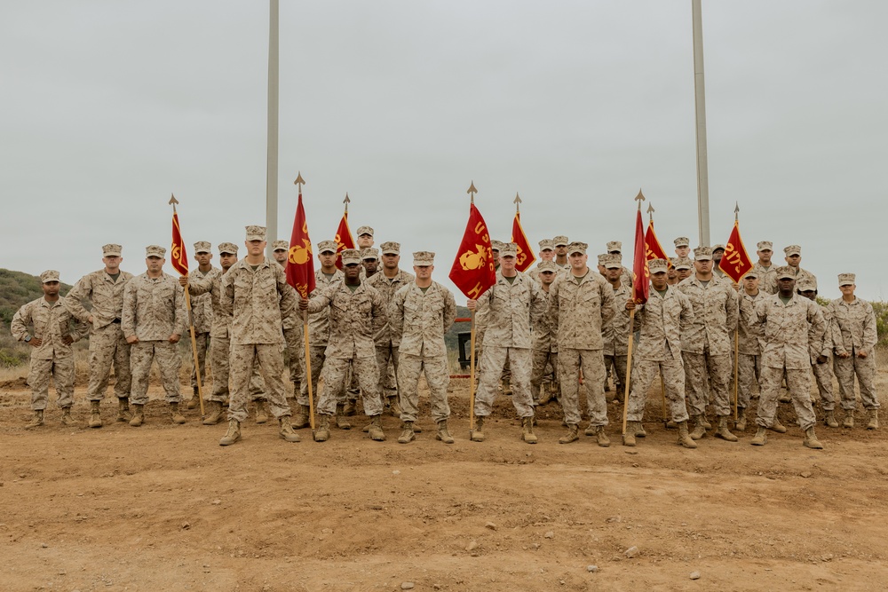 Hotel Company Eagle, Globe, and Anchor Ceremony