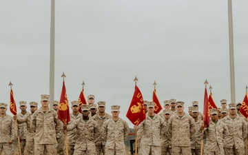 Hotel Company Eagle, Globe, and Anchor Ceremony