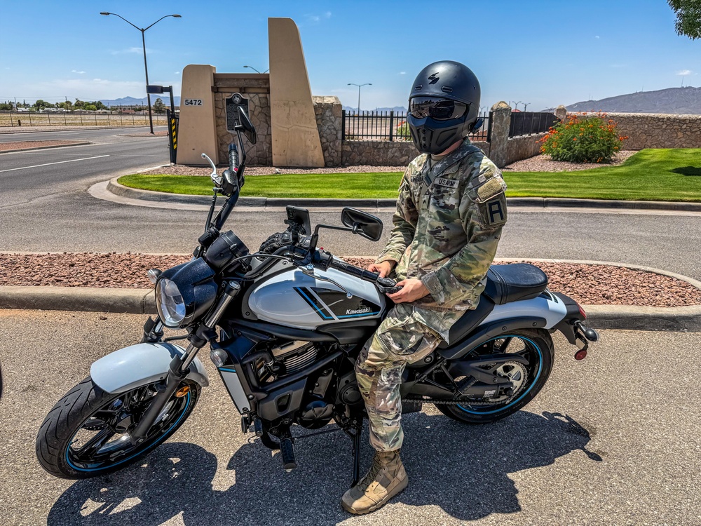 Fort Bliss Soldier Renders Life-Saving Aid to Local Motorcyclist