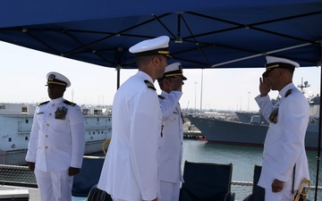 USS Omaha (LCS 12) Conducts Change of Command