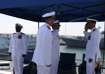 USS Omaha (LCS 12) Conducts Change of Command