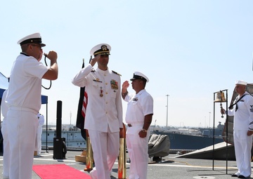 USS Omaha (LCS 12) Conducts Change of Command