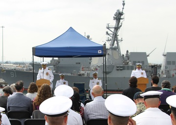 USS Omaha (LCS 12) Conducts Change of Command