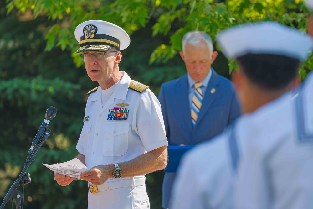 Mayor and Rear Adm. Brown Launch Navy Week with Proclamation Ceremony