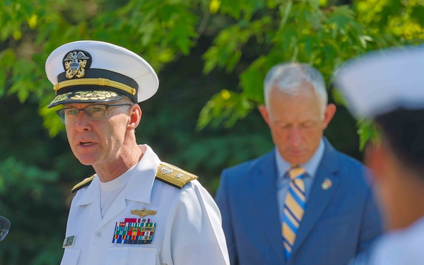 Mayor and Rear Adm. Brown Launch Navy Week with Proclamation Ceremony