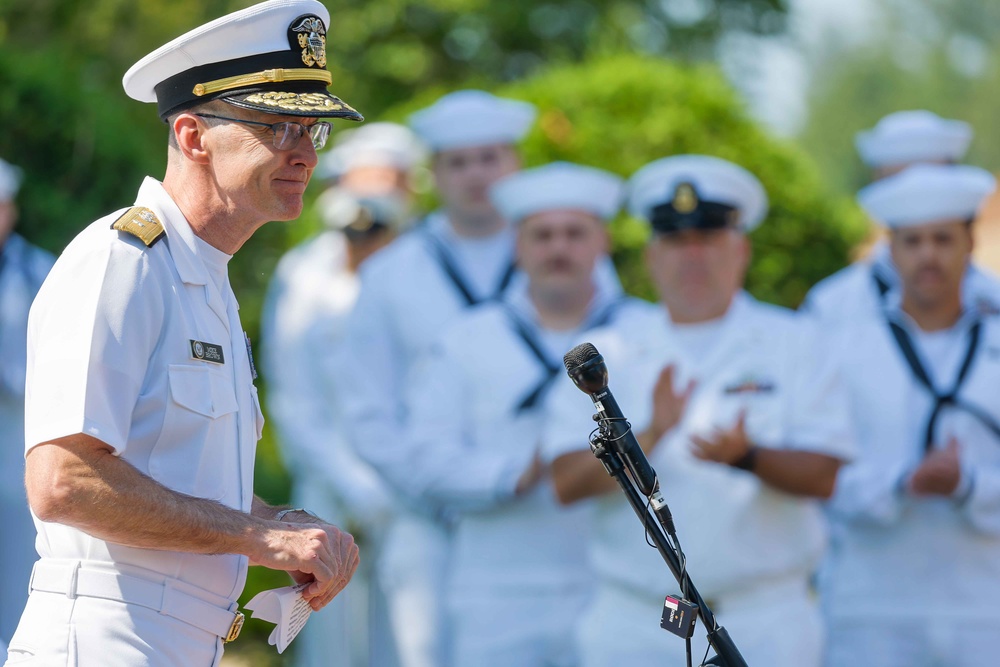 Mayor and Rear Adm. Brown Launch Navy Week with Proclamation Ceremony