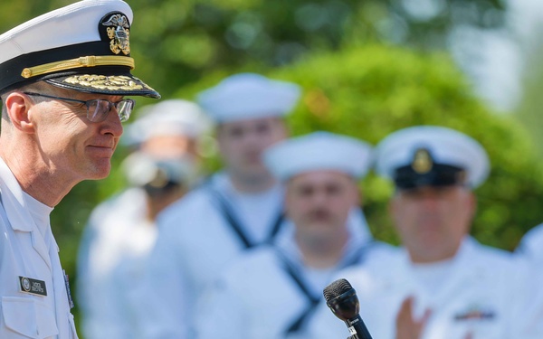 Mayor and Rear Adm. Brown Launch Navy Week with Proclamation Ceremony