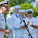 Mayor and Rear Adm. Brown Launch Navy Week with Proclamation Ceremony
