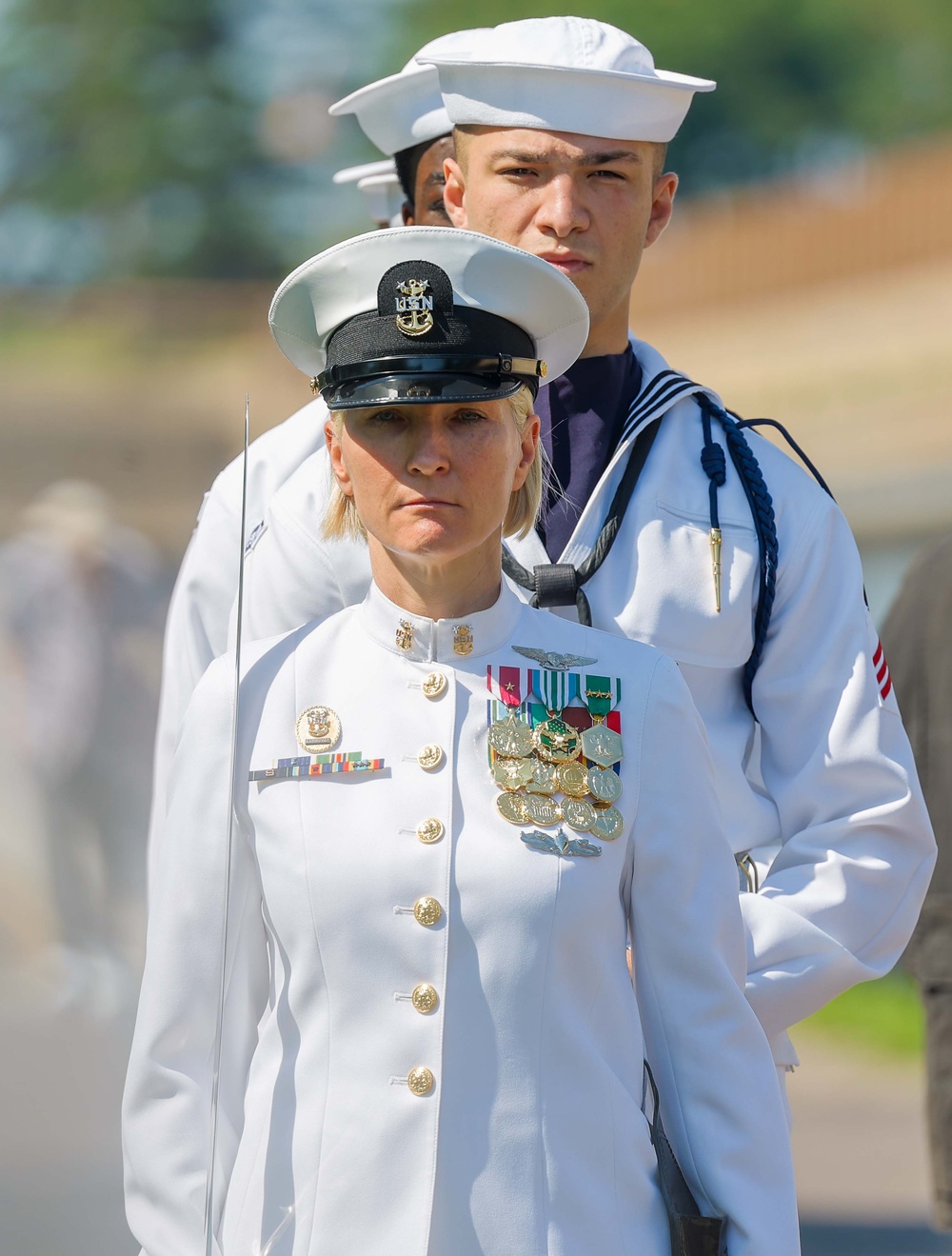 Mayor and Rear Adm. Brown Launch Navy Week with Proclamation Ceremony