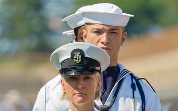 Mayor and Rear Adm. Brown Launch Navy Week with Proclamation Ceremony