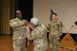 Medical Units Exchange Authority at Fort Bliss Ceremony