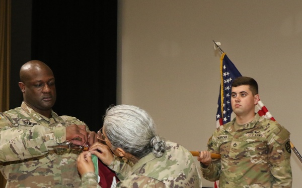 Medical Units Exchange Authority at Fort Bliss Ceremony