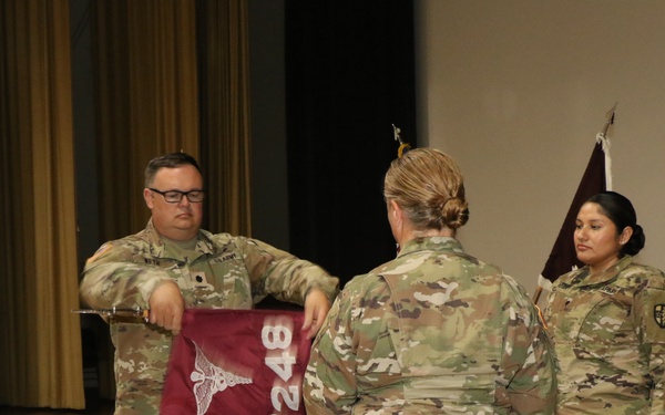 Medical Units Exchange Authority at Fort Bliss Ceremony