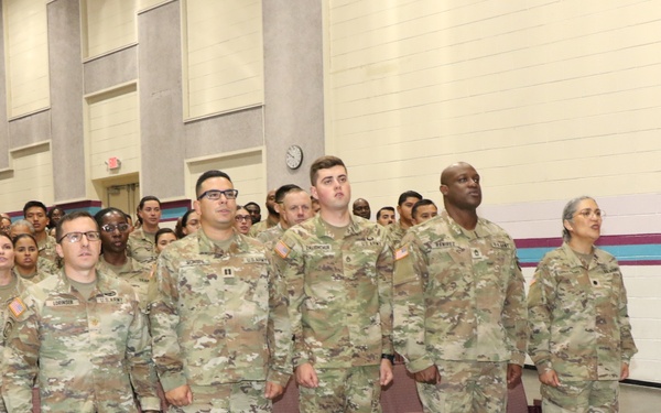 Medical Units Exchange Authority at Fort Bliss Ceremony