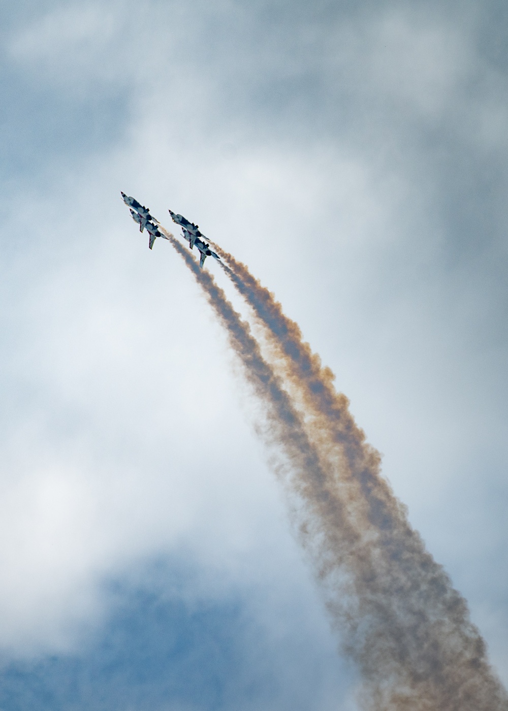 USAF Thunderbirds Soar over F.E. Warren AFB