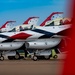 USAF Thunderbirds Soar over F.E. Warren AFB