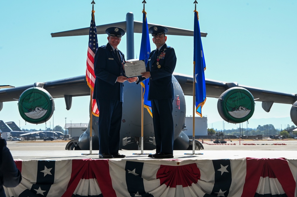 62nd Airlift Wing Welcomes New Commander
